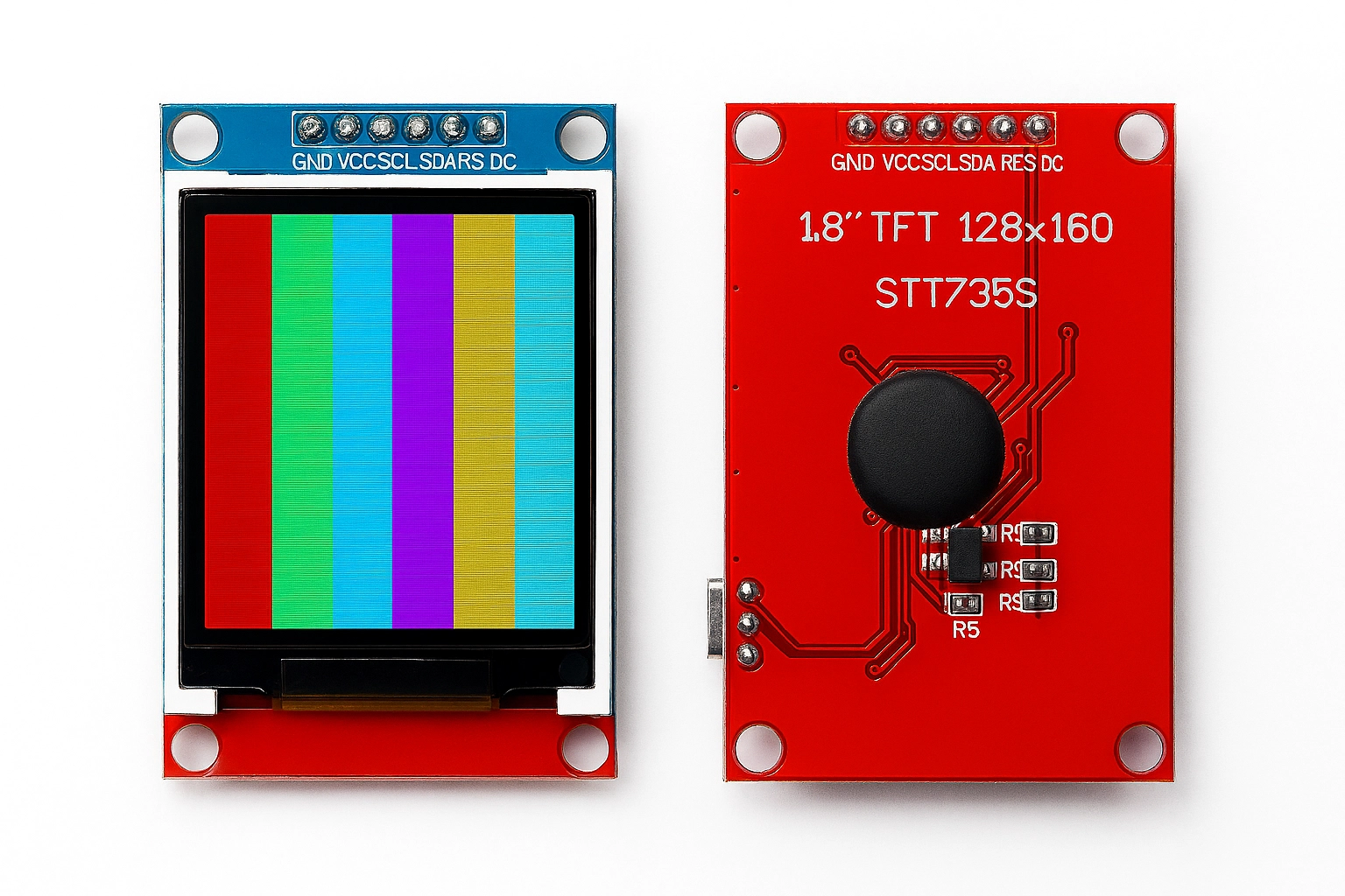ATmega2560 + ST7735 — Smart Display Controller for Irrigation Relays