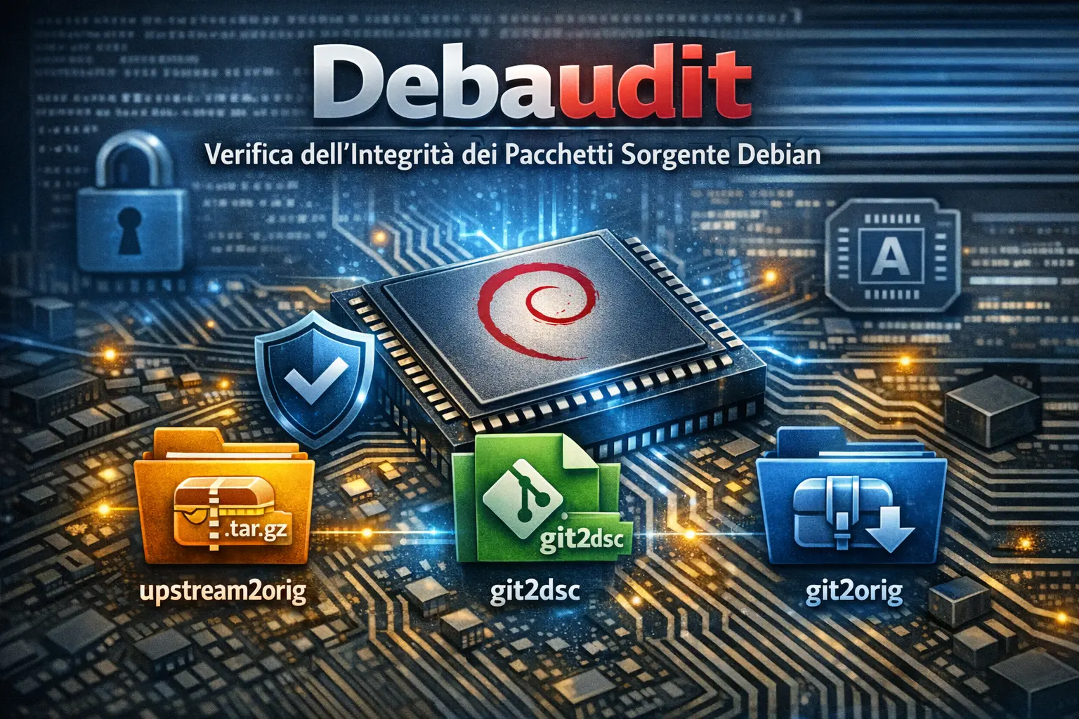 Debaudit: il nuovo auditor dei pacchetti sorgente Debian