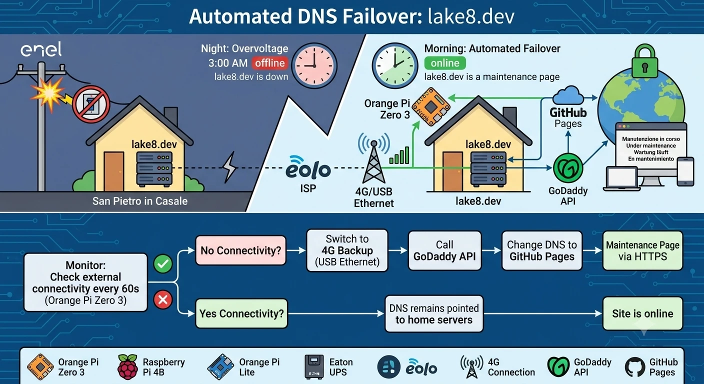 4 hours of downtime, a failover system, and radical transparency