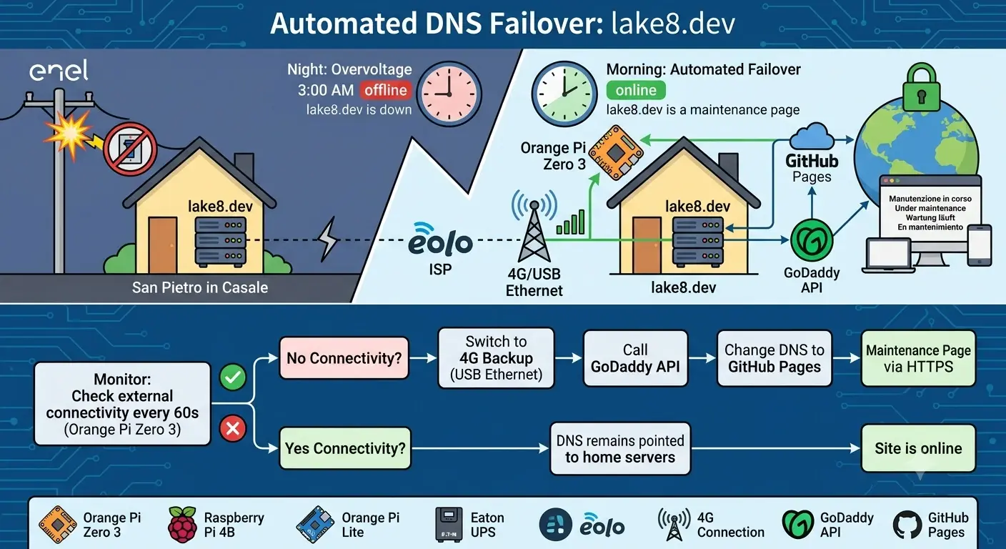 4 hours of downtime, a failover system, and radical transparency