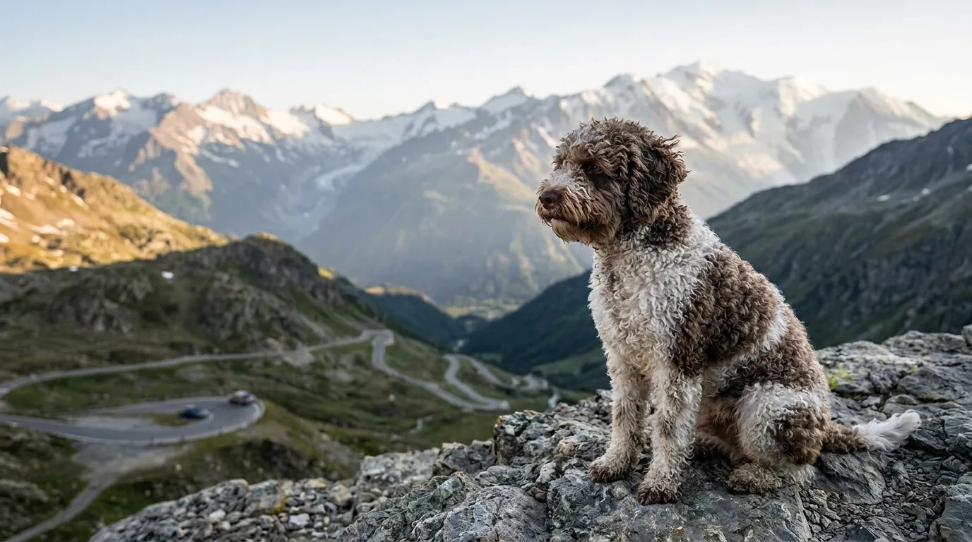 Lagotto e alta montagna: cosa succede all'orecchio quando si sale