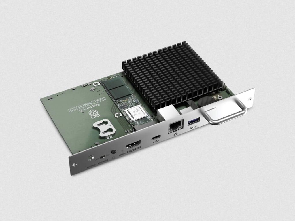 Modulo Smart Display Raspberry Pi: Innovazione per la Segnaletica Digitale