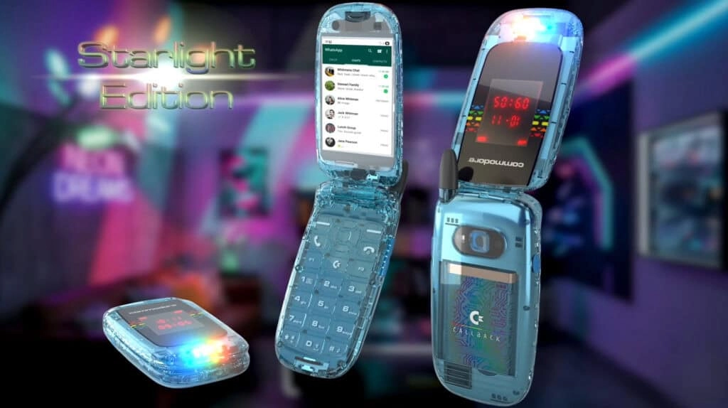 Commodore Callback 8020: The Flip Phone for Digital Detox