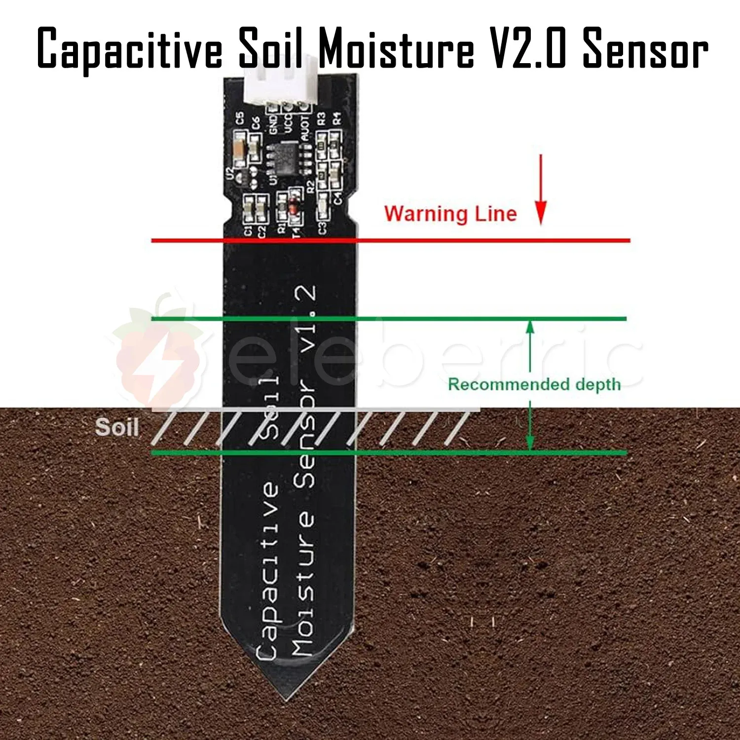 Sensore umidità capacitivo V2.0